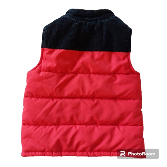 🔴Buy 2 - Get 1 -- Carter's Toddler's Red Puffer Vest, Size 3T - Picture 3 of 10